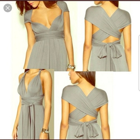 infinity maxi dress